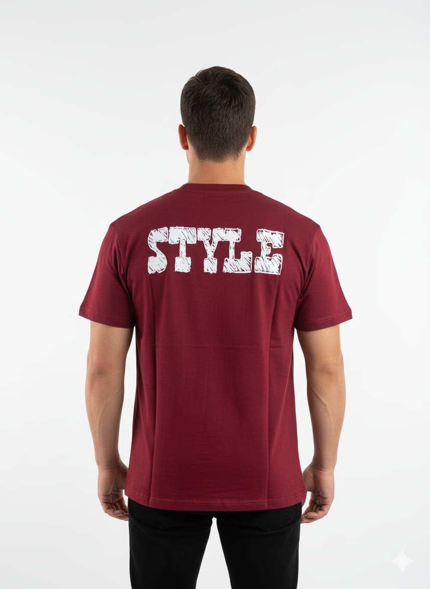 Foxora Oversized Down Shoulder T-Shirt | Unisex Relaxed Fit | Everyday Comfort Wear