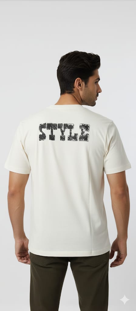 Foxora Oversized Down Shoulder T-Shirt | Unisex Relaxed Fit | Everyday Comfort Wear