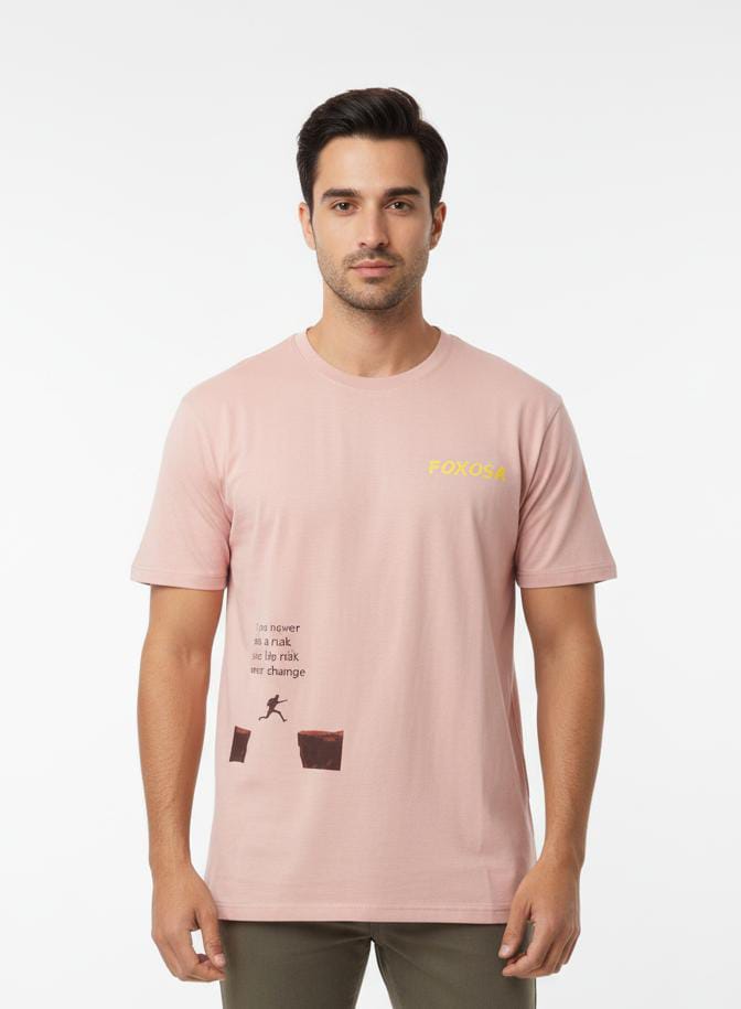 Foxora Oversized Down Shoulder T-Shirt | Unisex Relaxed Fit | Everyday Comfort Wear